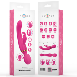 Intense High Tech-Winona Vibrator Double Rabbit & Wand-Silikon · Vibratoren (Bild 4)