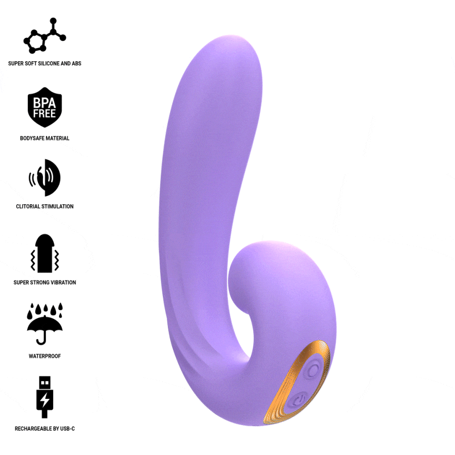 Intense High Tech-Meryl Stimulator Klitoris Doppel · Vibratoren (Bild 8)