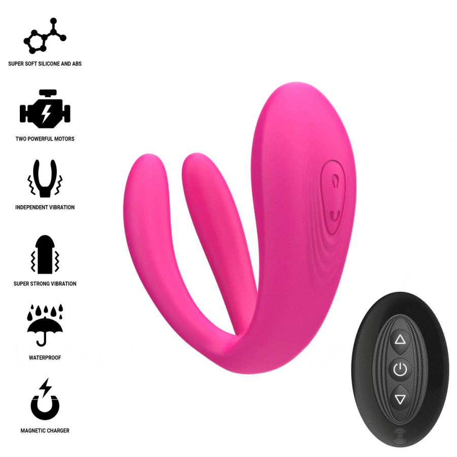 Intense Remote Control-Julia Double Vibrator Clamp Stimulator · Vibratoren (Bild 2)