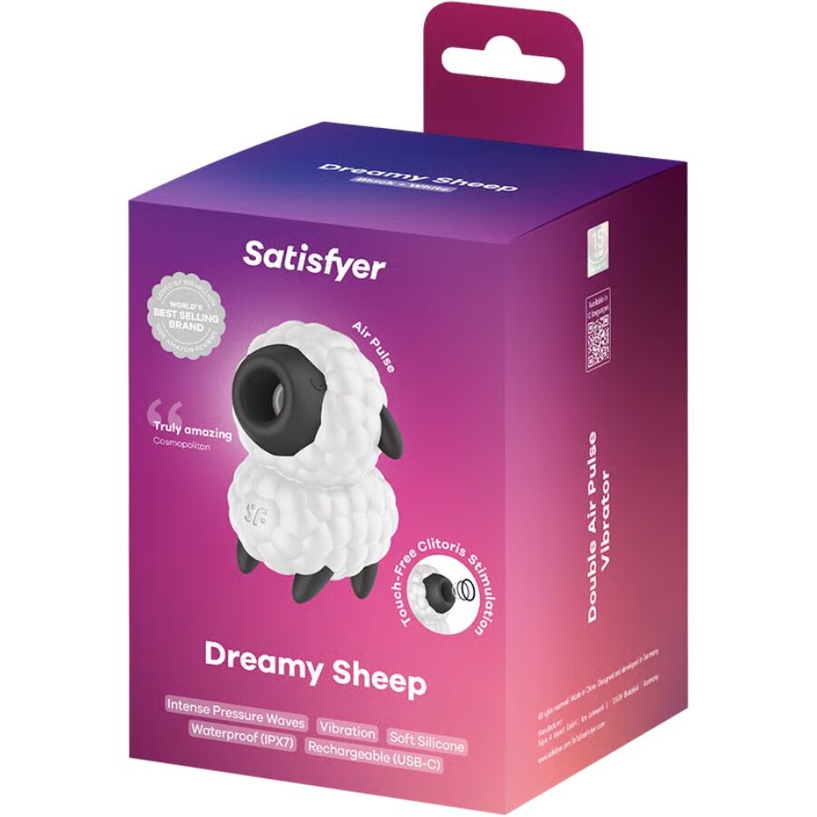 Satisfyer Air Pulse-Dreamy Sheep Vibrator und Stimulator · Vibratoren (Bild 3)