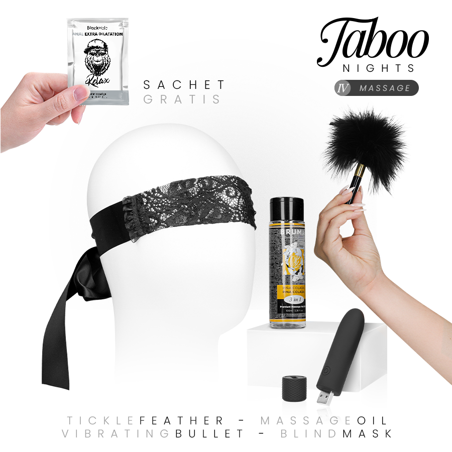 Taboo Nights-4: Massage-Dreamkit-7 Stufen, wiederaufladbar
