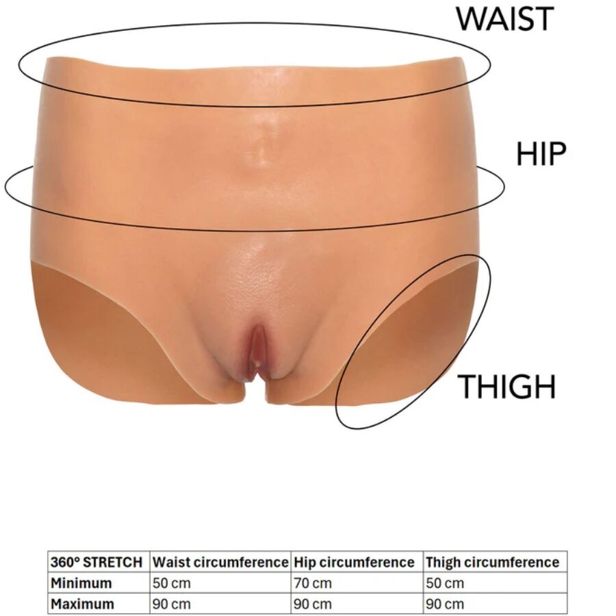 Hidden Desire-Alter Ego Slip mit Vagina Open Life Alta · Sexy Damen-Dessous (Bild 5)