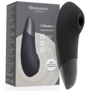 Womanizer-Enhance Klitoris-Stimulator aus Silikon, 10 Stufen