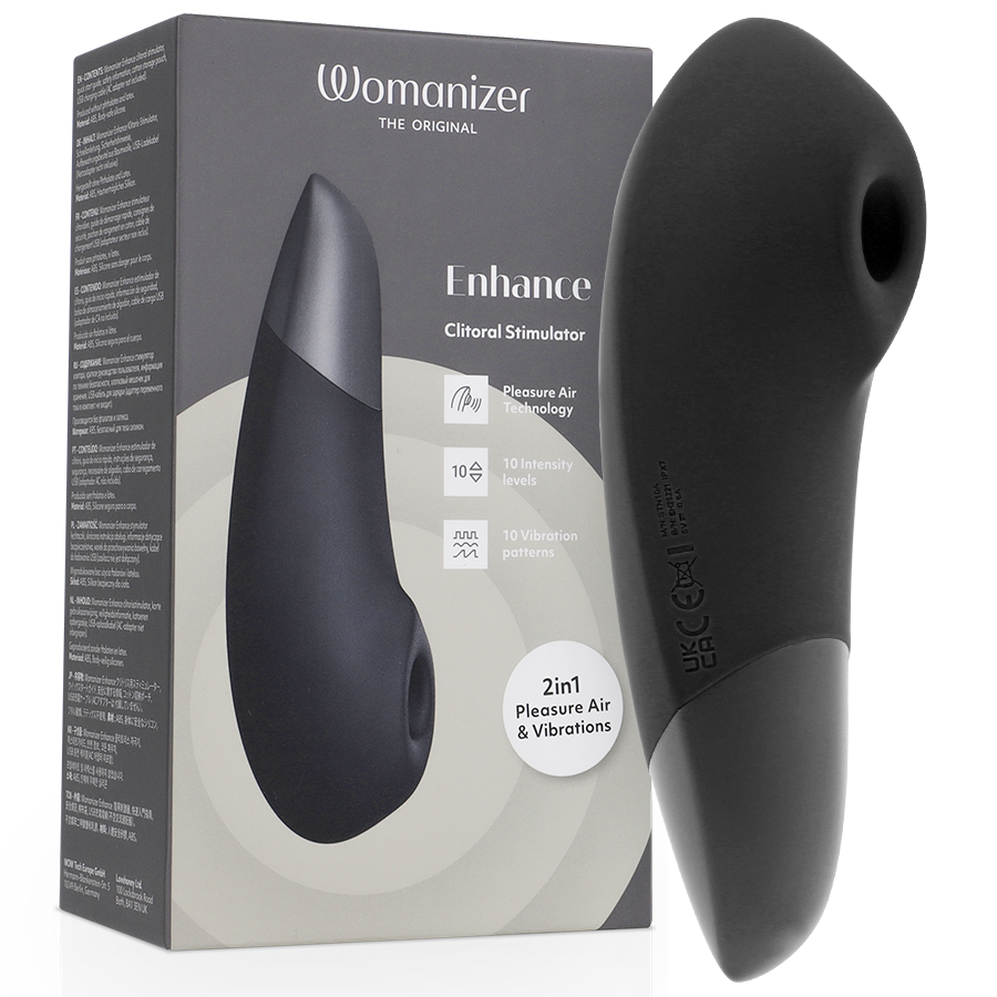 Womanizer-Enhance Stimulator Klitoris Silikon, 10 Geschwindigkeiten · Vibratoren