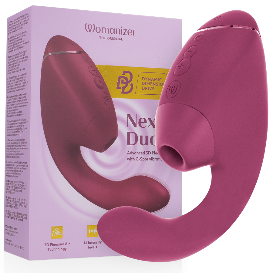Womanizer-Duo Next Dualer Klitoris- und G-Punkt-Stimulator Dusky