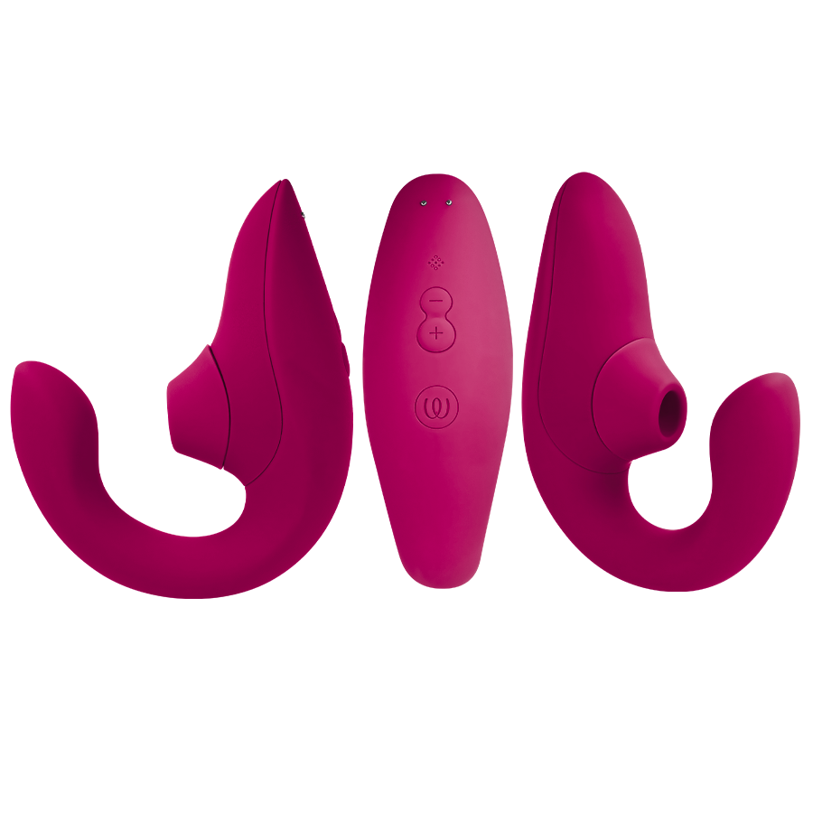 Womanizer-Blend Rabbit Vibrator Stimulator Rosa Vibrant-Silikon · Vibratoren (Bild 6)