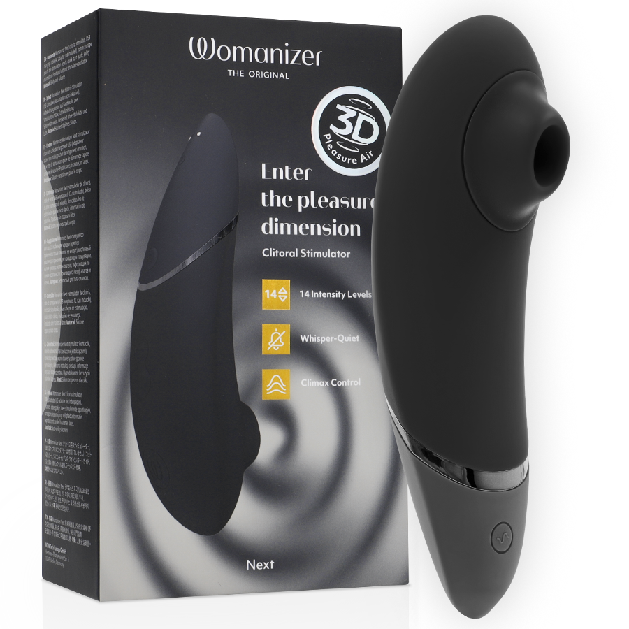 Womanizer-Next Stimulator Klitoris Silikon, Wasserdicht · Vibratoren