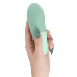 Womanizer-Vibe Lay-on Silent Vibrator Sage-Silikon, 10 Geschwindigkeiten · Vibratoren (Bild 4)