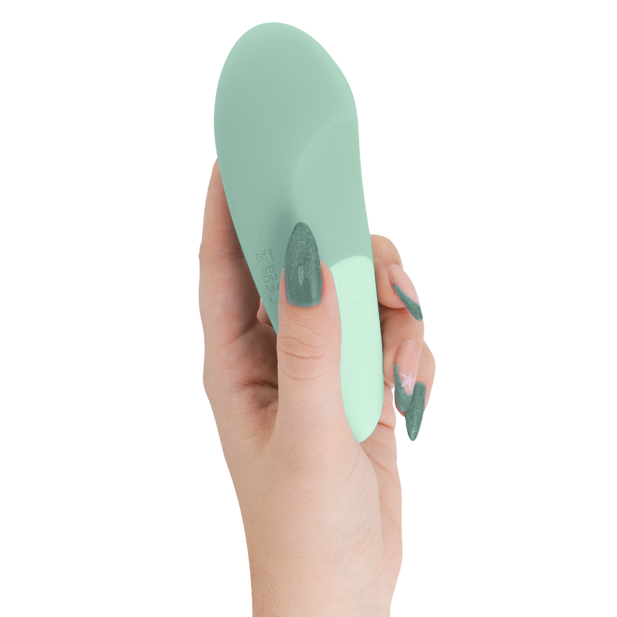 Womanizer-Vibe Lay-on Silent Vibrator Sage-Silikon, 10 Geschwindigkeiten · Vibratoren (Bild 4)