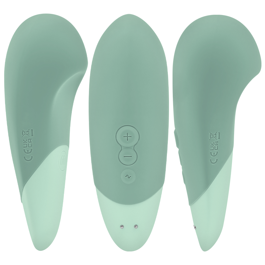 Womanizer-Vibe Lay-on Silent Vibrator Sage-Silikon, 10 Geschwindigkeiten · Vibratoren (Bild 2)