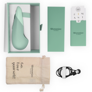 Womanizer-Vibe Lay-on Silent Vibrator Sage-Silikon, 10 Geschwindigkeiten · Vibratoren (Bild 5)