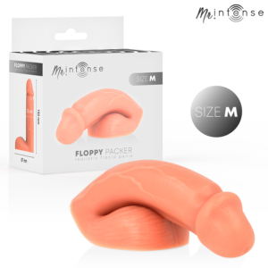 Mr. Intense Dildos-Floppy Realistischer Packer, Größe M-Silikon