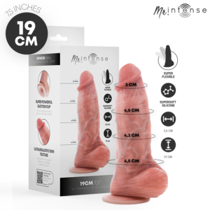 Mr. Intense Dildos-Small Spencer Dildo in Silikon 19 cm -ø- 4.5 cm · Sextoys