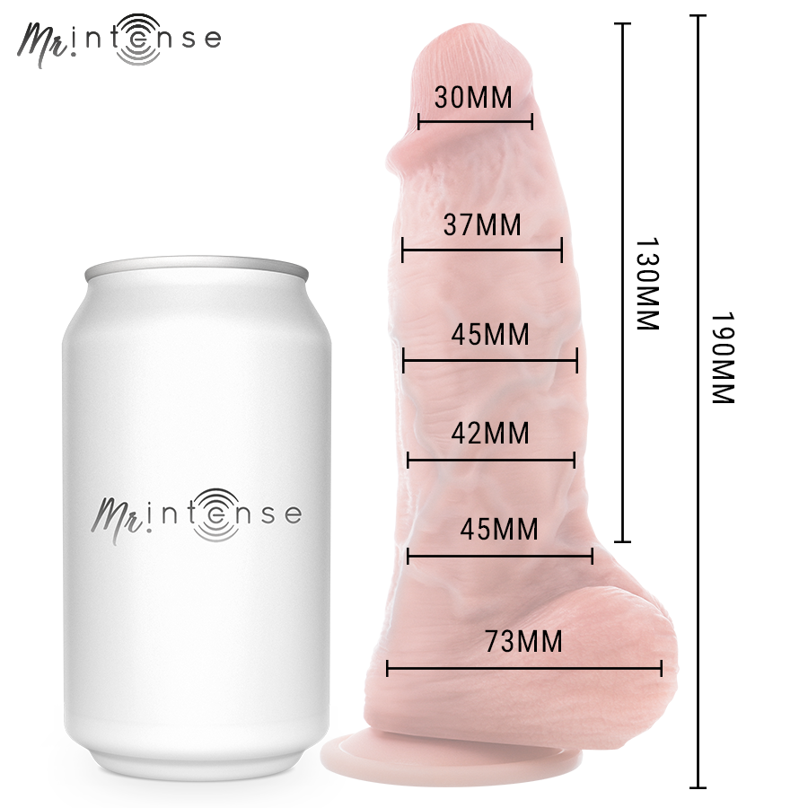 Mr. Intense Dildos-Small Spencer Dildo in Silikon 19 cm -ø- 4.5 cm · Sextoys (Bild 5)