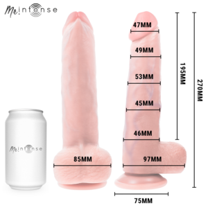 Mr. Intense Dildos-Neeson Dildo 27 cm -ø- 5.6 cm-TPR, Saugnapf · Sextoys (Bild 3)