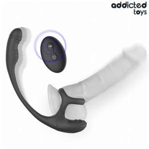 Addicted Toys-Analplug mit Vibration, Bewegung 360o und Stimulator · Sextoys (Bild 5)
