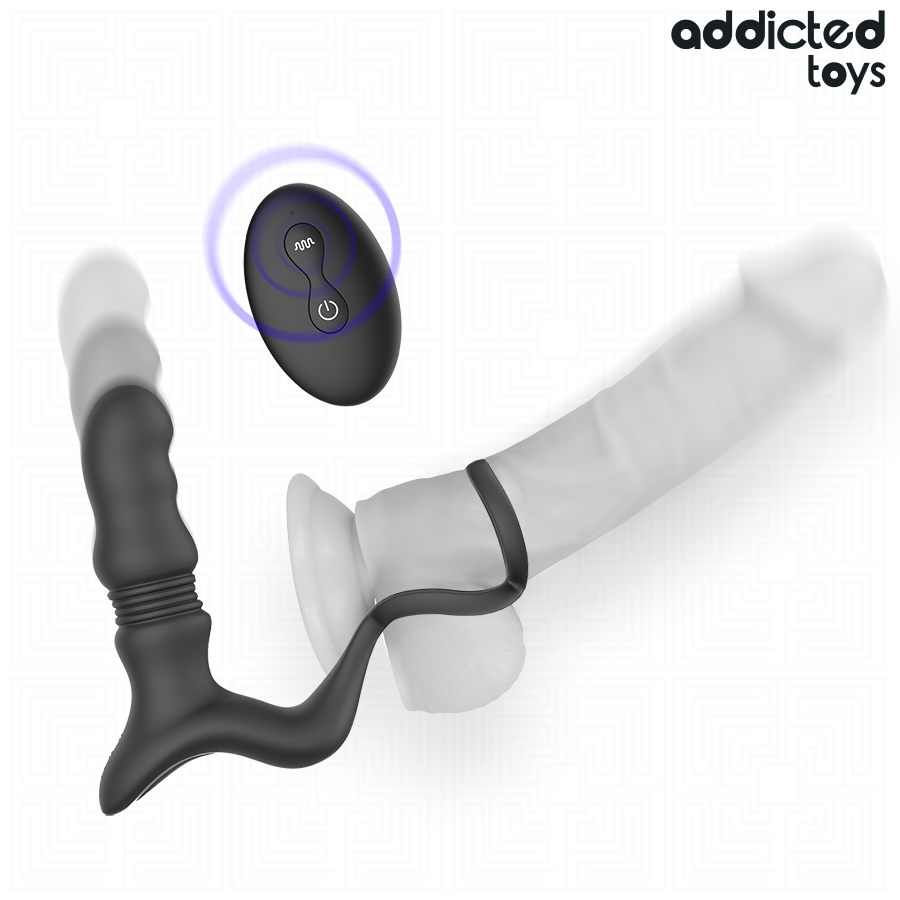 Addicted Toys-Up &down Prostatic-Silikon Ring, 10 Geschwindigkeiten · Sextoys (Bild 3)