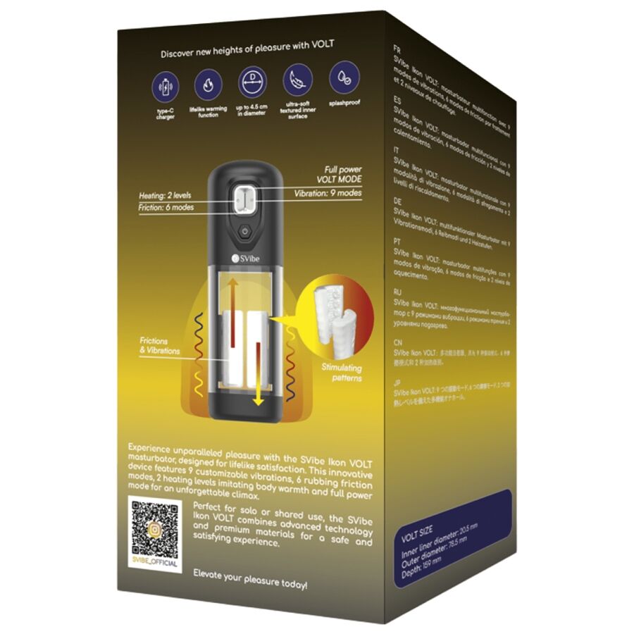 Snail Vibe-Ikon Volt Masturbator mit Heizeffekt · Sextoys (Bild 6)