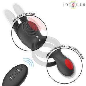 Intense For Him-Quinn Ring Vibrator mit doppelter Vibration · Sextoys (Bild 6)