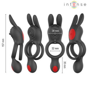 Intense For Him-Quinn Ring Vibrator mit doppelter Vibration · Sextoys (Bild 7)