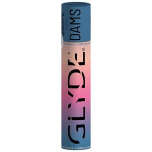 Sheer Glyde-Dams Latex-Lecktücher für Oralsex, Traubenaroma