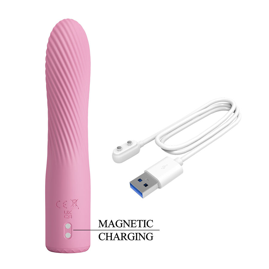 High Tech-Kisell Vibrator Punkt G Rosa-Silikon, 10 Geschwindigkeiten · Vibratoren (Bild 10)