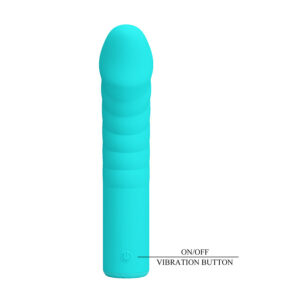 High Tech-Rylan G-Spot Vibrator Blau-Silikon, 10 Geschwindigkeiten · Vibratoren (Bild 5)