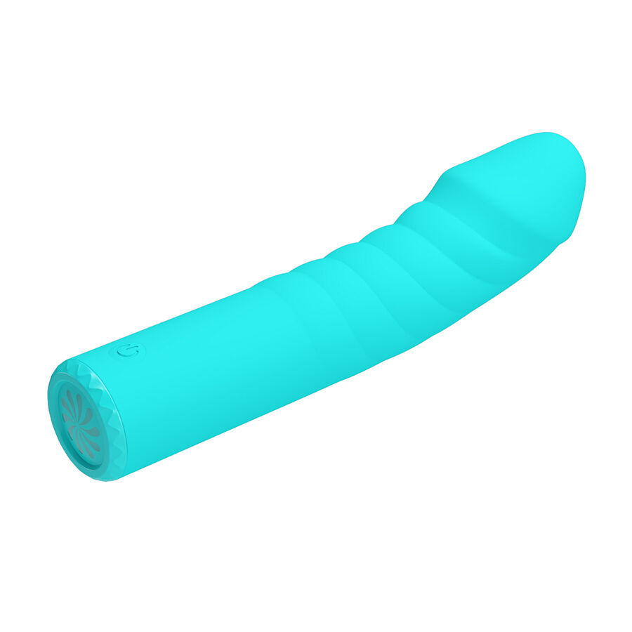 High Tech-Rylan G-Spot Vibrator Blau-Silikon, 10 Geschwindigkeiten · Vibratoren (Bild 2)