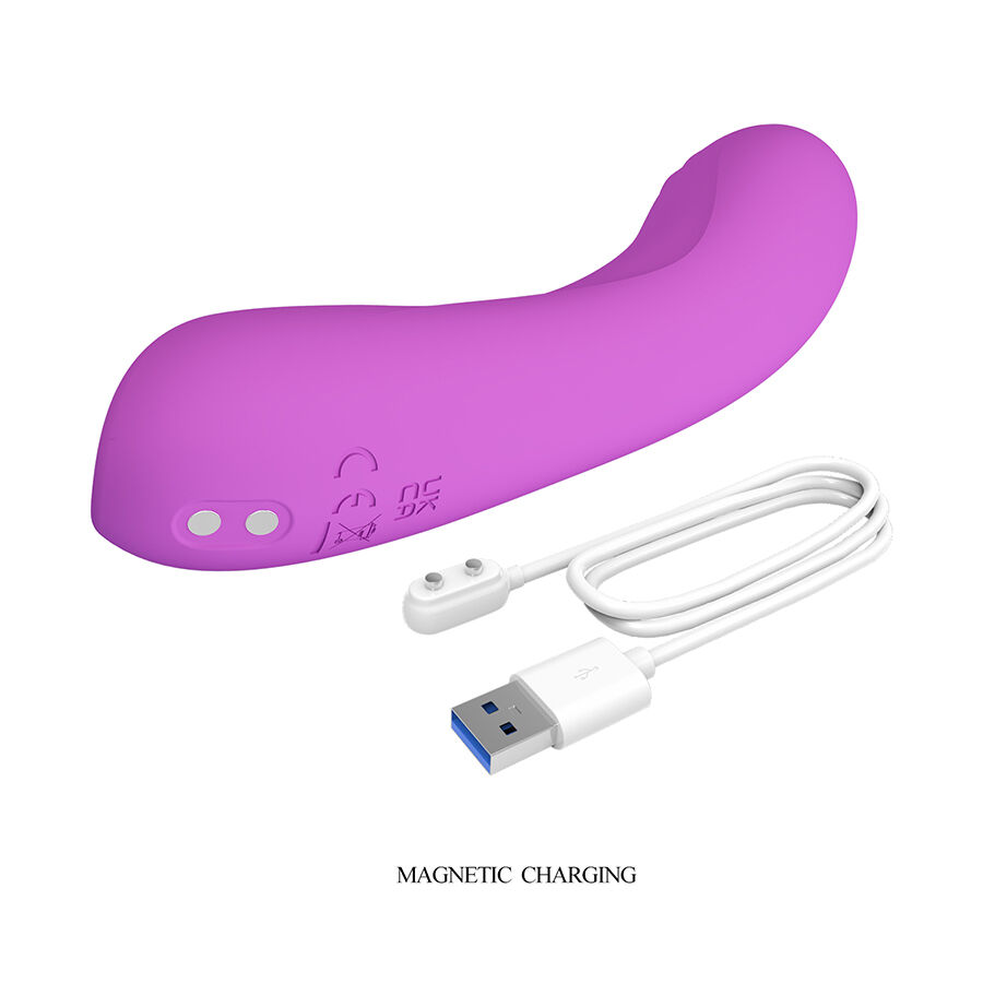 High Tech-Dj Dick G-Spot Vibrator Lila-Silikon, 10 Geschwindigkeiten · Vibratoren (Bild 10)