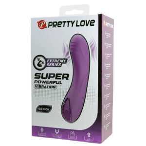 High Tech-Dj Dick G-Spot Vibrator Lila-Silikon, 10 Geschwindigkeiten · Vibratoren (Bild 3)