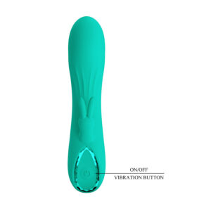 High Tech-Dj Stick G-Spot Türkis Vibrator-Silikon, 10 Geschwindigkeiten · Vibratoren (Bild 8)
