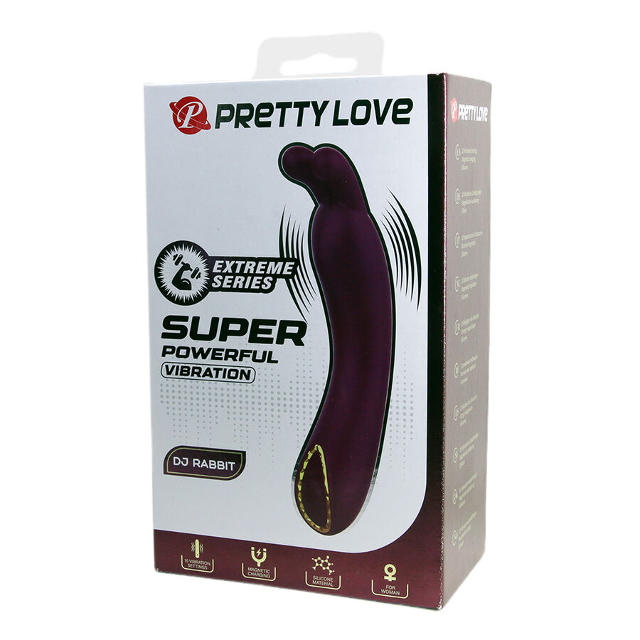 High Tech-Dj Rabbit Lila Vibrator für Punkt G-Silikon, 10 · Vibratoren (Bild 6)