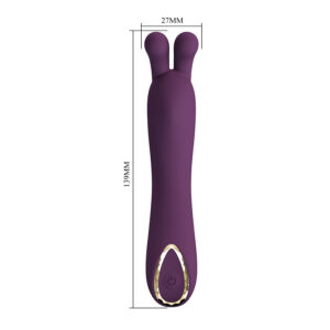 High Tech-Dj Rabbit Lila Vibrator für Punkt G-Silikon, 10 · Vibratoren (Bild 8)