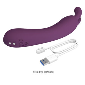 High Tech-Dj Rabbit Lila Vibrator für Punkt G-Silikon, 10 · Vibratoren (Bild 9)