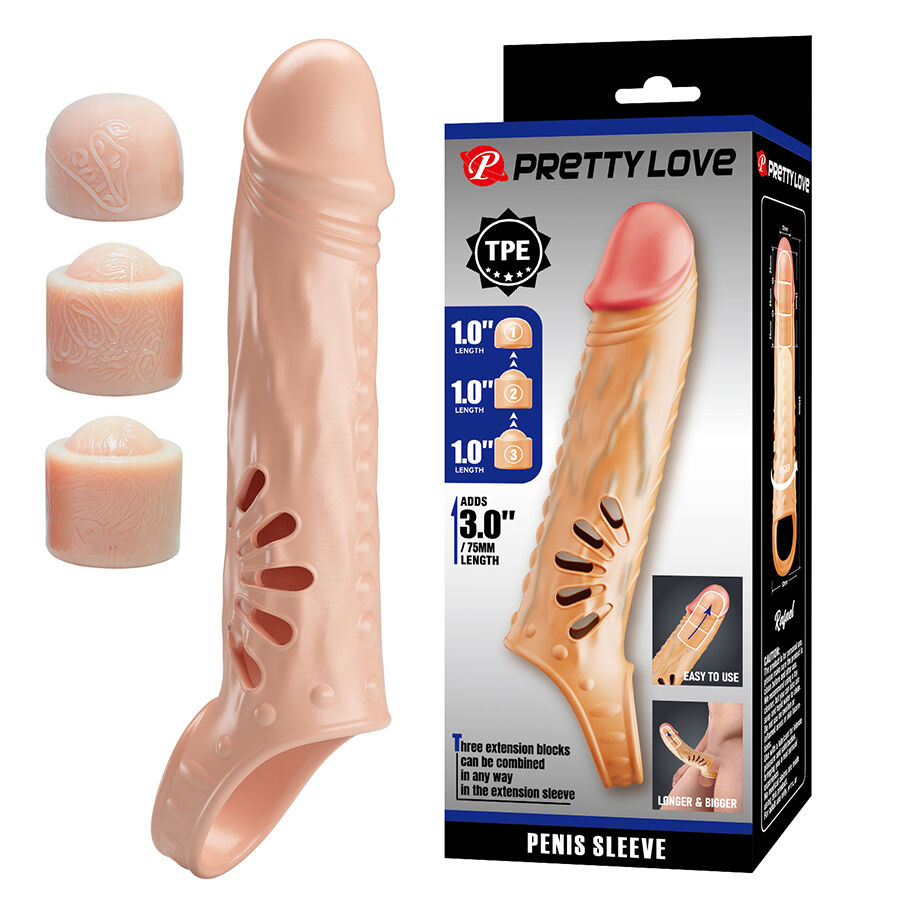 For Him-Penishülle mit TPE-Erweiterungen · Sextoys (Bild 7)