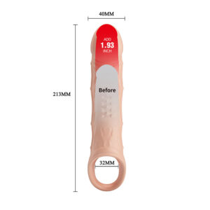 For Him-Brad Penishülle Vibrierend für Penis-TPE, still · Sextoys (Bild 8)