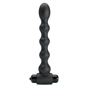 Mr Play-Anal-Vibrator mit Massageperlen-Silikon, 10 Stufen