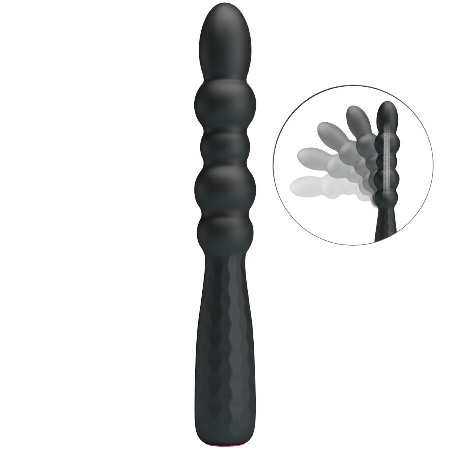 Mr Play-Analplug Vibrator Flexibel, 12 Funktionen, Wiederaufladbar · Sextoys (Bild 8)