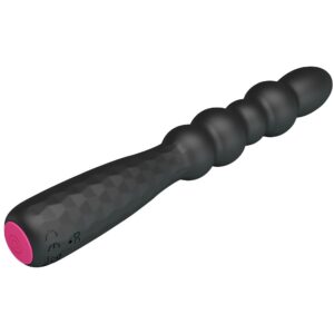Mr Play-Flexibler Vibro-Analplug, 12 Funktionen, wiederaufladbar