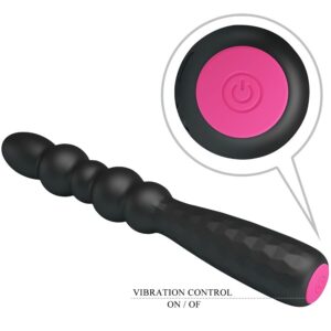 Mr Play-Analplug Vibrator Flexibel, 12 Funktionen, Wiederaufladbar · Sextoys (Bild 3)
