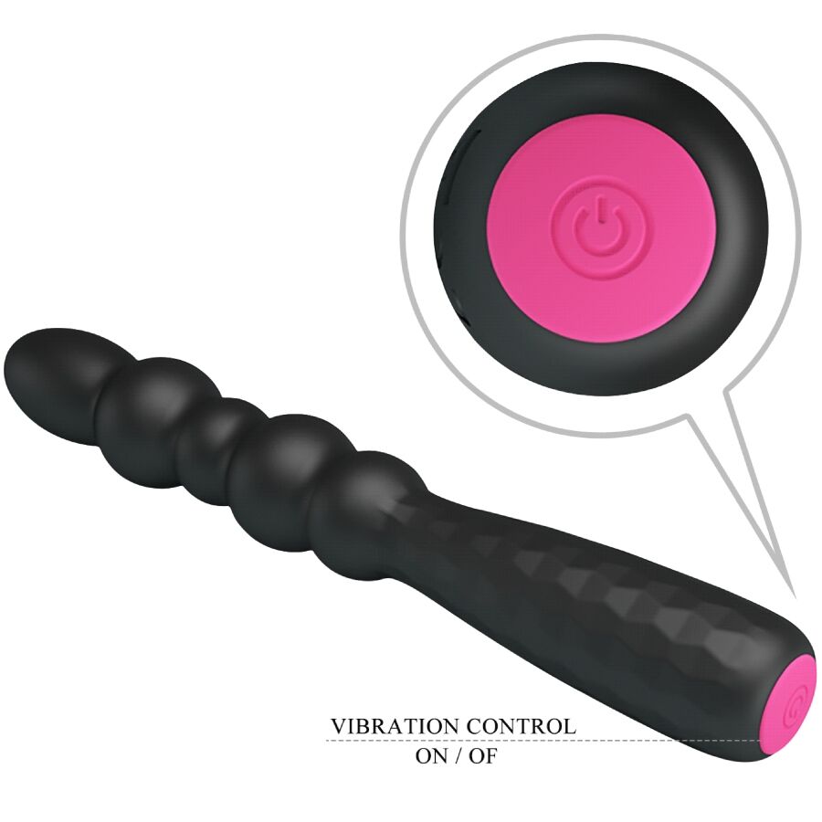 Mr Play-Analplug Vibrator Flexibel, 12 Funktionen, Wiederaufladbar · Sextoys (Bild 3)