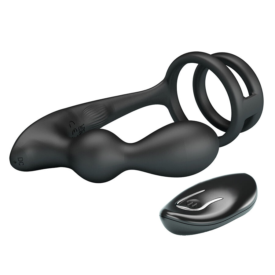 Mr Play-Analplug Vibrator bei Penisring · Sextoys (Bild 2)