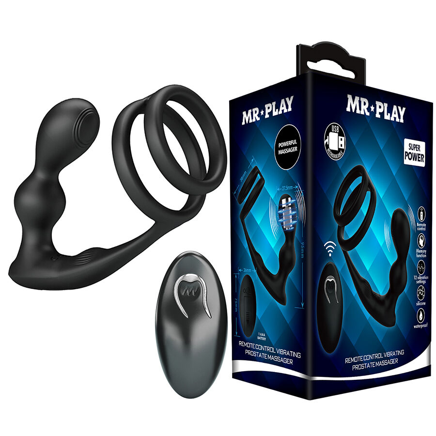 Mr Play-Analplug Vibrator bei Penisring · Sextoys (Bild 8)