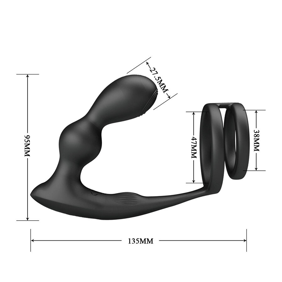 Mr Play-Analplug Vibrator bei Penisring · Sextoys (Bild 4)