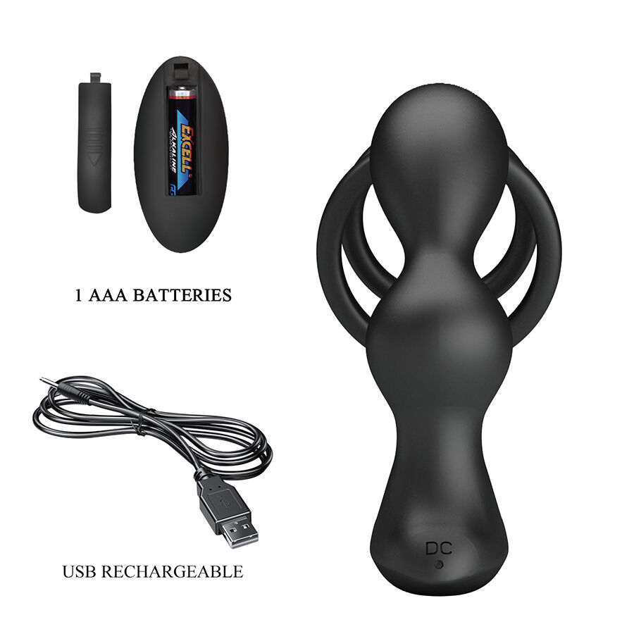 Mr Play-Analplug Vibrator bei Penisring · Sextoys (Bild 7)