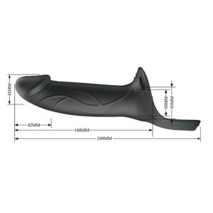 Harness Collection-Landon Black Strap-on Vibrator-Silikon · Sextoys (Bild 6)