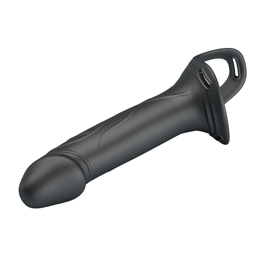 Harness Collection-Landon Black Strap-on Vibrator-Silikon · Sextoys (Bild 4)