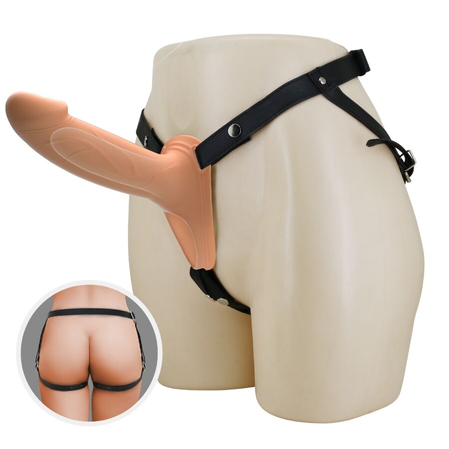 Harness Collection-Landon Light-Skin Strap-on Vibrator-Silikon · Sextoys (Bild 3)