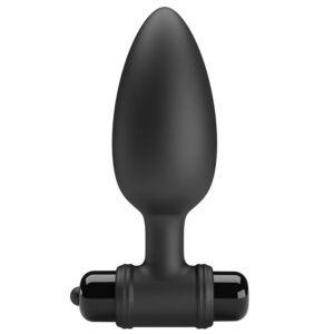 Mr Play-Super Power Analplug mit Vibration-Silikon, 10 Stufen