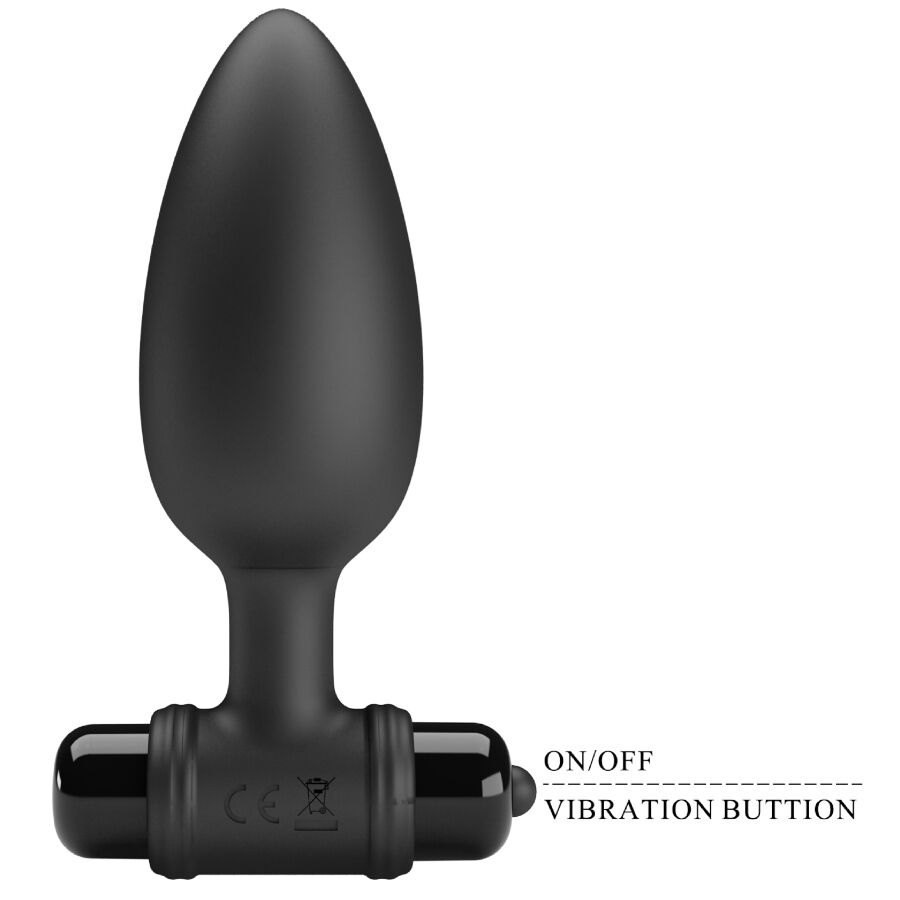 Mr Play-Super Leistung Analplug mit Vibration-Silizium, 10 Geschwindigkeiten · Sextoys (Bild 5)